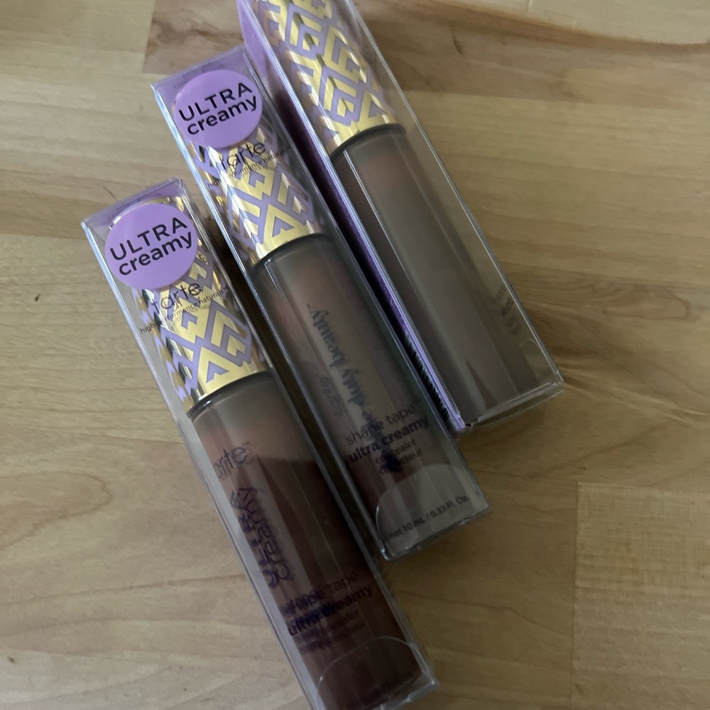 NIB TARTE (3) Shape Tape Creamy Concealer Mahogany Honey 60H